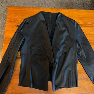 Zara vegan leather Moto jacket